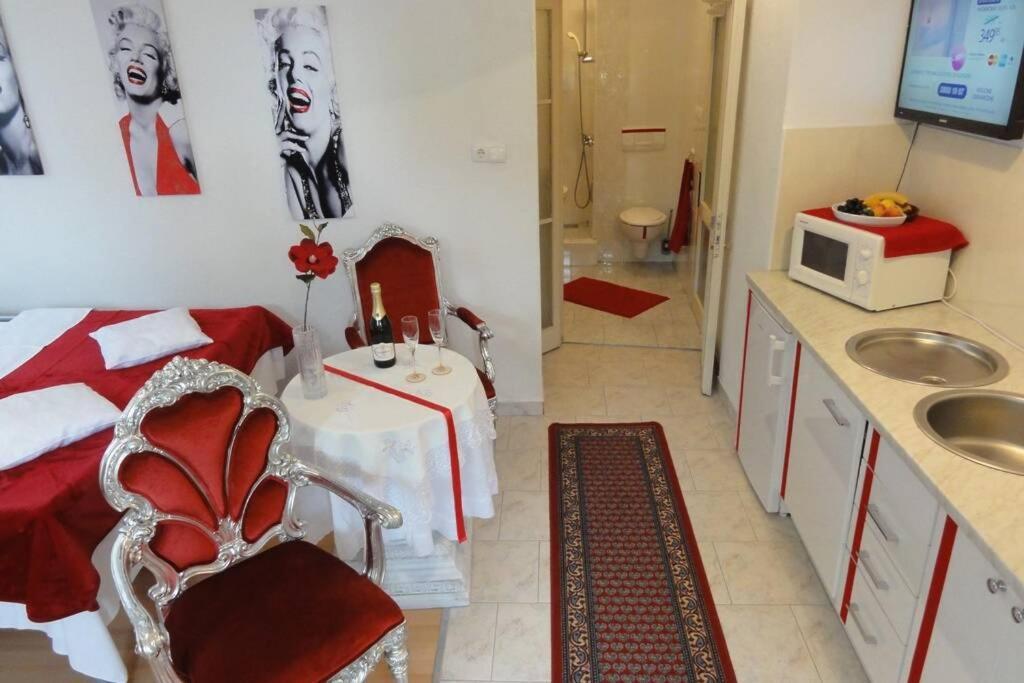 Croatia Zadar Borik Paar Apartment Studio Garden View Number 1 Exteriör bild